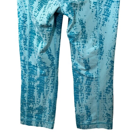 Under Armour AllSeasonGear Cropped Leggings Blue Small - Picture 8 of 10